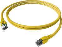Easylan CP1KRBRBR0020 RJ45 Netwerkkabel, patchkabel CAT 6A S/FTP 2 m Rood Afgeschermd (dubbel), Halogeenvrij, Vlambestendig 1 stuk(s)
