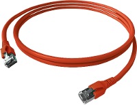 EasyLan FlexBoot Patchkabel Kat.6A, S/FTP, rood, 5 m