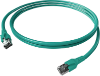 EasyLan FlexBoot Patchkabel Kat.6A, S/FTP, wit, 0,5 m