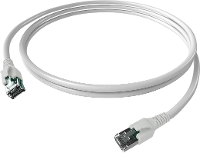 EasyLan FlexBoot Patchkabel Kat.6A, S/FTP, wit, 5 m