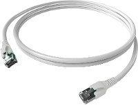 EasyLan FlexBoot Patchkabel Kat.6A, S/FTP, wit, 7,5 m