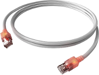 EasyLan S/FTP DualBoot® LED Kabel Cat.6A (Class EA), LSOH, grijs, 2 m