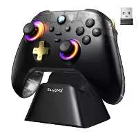 EasySMX D05 Tri mode Draadloze Gaming Controller met Hall Effect Joysticks en Triggers 1000Hz Polling Rate 2.4G Bluetoot