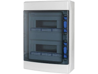 Eaton 174198 IKA 2/24 ST Kleine verdeelkast Opbouw (op muur) Aantal groepen: 12 Aantal rijen: 2 Inhoud: 1 stuk(s)