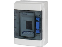 Eaton 174221 IKA 1/4 ST Kleine verdeelkast Opbouw (op muur) Aantal groepen: 4 Aantal rijen: 1 Inhoud: 1 stuk(s)