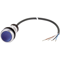 Eaton 185585 C22 DL B K10 24 P62 Druktoets Plat Knop Blauw 1 stuk(s) Piece