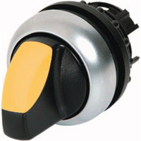 Eaton 216818 M22 WLK Y Keuzetoets Kunststof frontring Knevel Zwart 1 stuk(s)