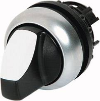Eaton 216833 BK M22 WLK3 W Keuzetoets Kunststof frontring Knevel Zwart 1 stuk(s)