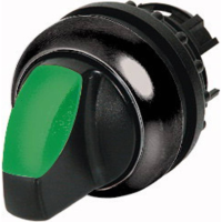 Eaton 216838 M22S WLK3 G Keuzetoets Kunststof frontring Knevel Zwart 1 stuk(s)