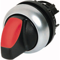Eaton 216845 M22 WRLK3 R Keuzetoets Kunststof frontring Knevel Zwart 1 stuk(s)