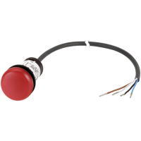 Eaton C22 L R 24 P62 Signaallamp Plat Rood 24 V DC/AC 1 stuk(s) Piece