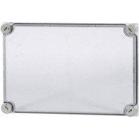 Eaton D125 CI43 17203 Deksel voor behuizing (l x b x h) 25 x 375 x 250 mm Transparant 1 stuk(s)