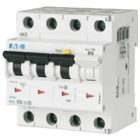 Eaton 170988 Aardlekschakelaar/zekeringautomaat 4 polig 16 A 0.03 A 415 V/AC