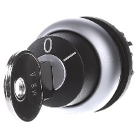 Eaton 111789 M22 WRS MS8 Sleutelknop Kunststof frontring Sleutel Zwart 1 stuk(s)