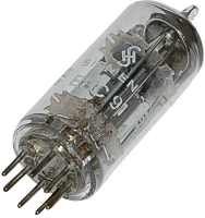 BTB Vertrieb EBC 91 = 6 AV 6 Elektronenbuis Dubbeldiode triode 250 V 1.2 MA Aantal polen: 7 Fitting: B7G 1 stuk(s)