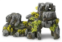 Ebi Decor Bergsteen Met Planten #95;_37,5x11,5x22 Cm