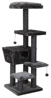 Ebi Krabpaal Cat Tree Trend North Dakota Grijs 48x48x141 Cm