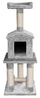Ebi Krabpaal Classic Eco Cat Tree Ceylan Lightgrijs 40x40x108 Cm