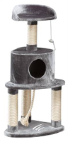 Europet Krabpaal Comfort Corner Rope Grijs