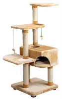 Ebi Krabpaal Comfort Tree Climber Home Sandy #95;_56x56x145 Cm