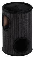 Ebi Krabpaal Trend Cat Dome Everlast Tower 2 Level Zwart 37x37x56 Cm