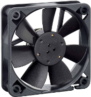 EBM Papst 614 F Axiaalventilator 24 V/DC 27 m³/h (l x b x h) 60 x 60 x 15 mm