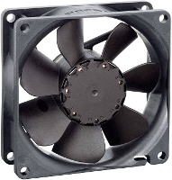 EBM Papst 8412N/2GME Axiaalventilator 12 V/DC 55 m³/h (l x b x h) 80 x 80 x 25.4 Mm