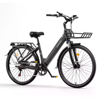 [EU DIRECT] E·BYCCO V1 Elektrische Fiets, 36V 15.6AH Batterij 250W Motor, Aanbevolen Topsnelheid 25KM/H, Vergrendelbare