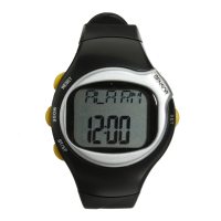 Ecg Sensor Pulse Heart Rate Monitor Calories Counter Fitness Wrist Watch Alarm Chronograph