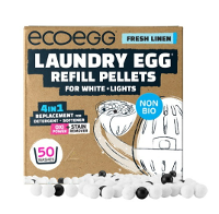 Eco Egg Laundry Egg Refill Pellets Fresh Linen   Voor witte en licht gekleurde was