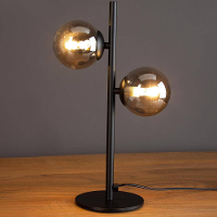 ECO Light NEPTUN, 2xG9 9120 L2 NERO Tafellamp G9 Zwart