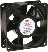 Ecofit 125XR0181000 Axiaalventilator 240 V/AC 2640 l/min (l x b x h) 119 x 119 x 38.9 Mm