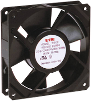 Ecofit 98XH0181000 Axiaalventilator 240 V/AC 1860 l/min (l x b x h) 119 x 119 x 25.9 Mm