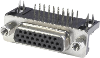 Econ connect BU26HDW D sub female connector Aantal polen: 26 Soldeerpennen 1 stuk(s)
