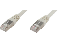 Econ connect F6TP0,25GR RJ45 Netwerk Aansluitkabel CAT 6 S/FTP 0.25 M Grijs Pair afscherming