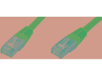 Econ connect F6TP7GN RJ45 Netwerk Aansluitkabel CAT 6 S/FTP 7.00 M Groen Pair afscherming