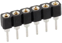 Econ connect Female header (precisie) Aantal rijen: 1 Aantal polen per rij: 64 SCS64AA3 1 stuk(s)
