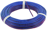 Econ connect KZL2X014RTBL25 Draad 2 x 0.14 Mm² Rood, Blauw 25 m