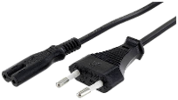 Econ connect NK8SW1,2 Stroom Netkabel Zwart 1.2 M
