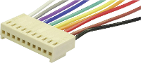 Econ connect PS20 Female header met kabel Totaal aantal polen: 20 Rastermaat: 2.54 Mm Inhoud: 1 stuk(s)