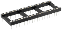 Econ connect PZ40CB IC fitting Aantal polen: 40 Precisiecontacten 1 stuk(s) Tube