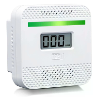 EcoSafe Compact Koolmonoxidemeter Lichtgewicht Draagbaar Veiligheidsalarm Apparaat Digitale Weergave Reis Essentieel voo