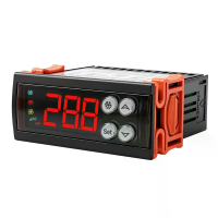 ECS 974 Digitale Temperatuurregelaar 220V Thermostaat met Koel  en Ontdooifunctie Ventilatorbesturing IP65 LED display D