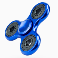 Ecubee Edc Aluminum Fidget Hand Spinner Gadget Tri Spinner Finger Reduce Stress Gadget