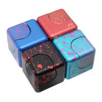 Ecubee Edc Cube Spinner Fidget Spinner Reduce Stress Gadget 4 Colors