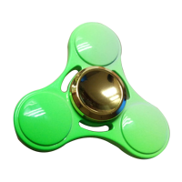 Ecubee Edc Green Hand Spinner Zinc Alloy Fidget Spinner Finger Reduce Stress Gadget