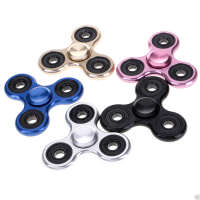 Ecubee Edc Hand Spinner Aluminum Alloy Fidget Spinner Tri Spinner Finger Focus Reduce Stress Gadget
