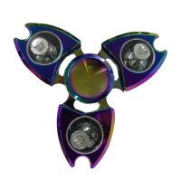 Ecubee Edc Led Fidget Spinner Aluminum Alloy Hand Spinner Gadget Finger Spinner