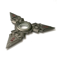 Ecubee Edc Zinc Alloy Fidget Hand Spinner Gadget Tri Spinner Finger Gyro Gadget