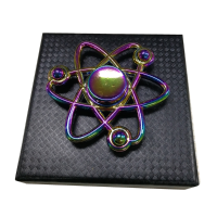 Ecubee Edc Zinc Alloy Fidget Spinners Rainbow Steel Ball Bearing Hand Spinner Gadget